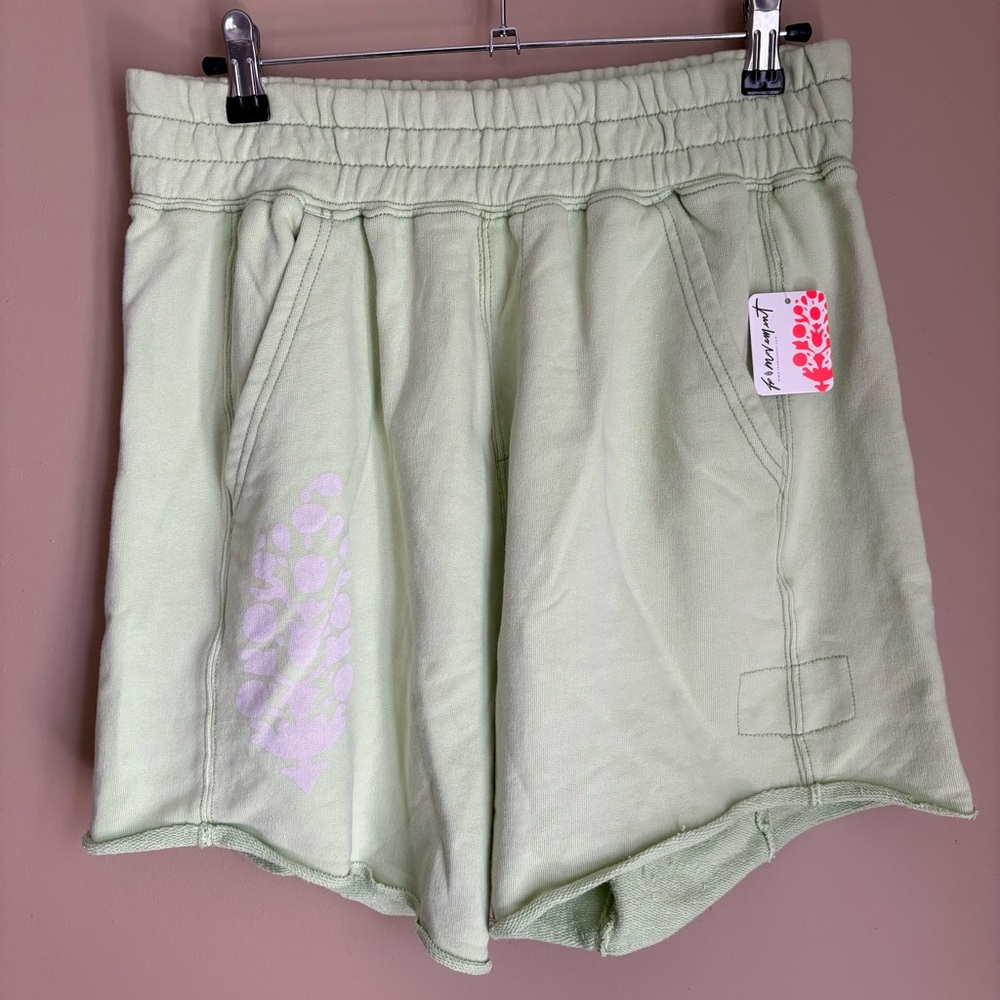 FP Movement All Star Logo Shorts Lemongrass